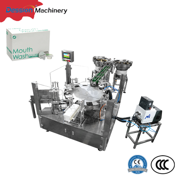 jelly mouthwash capsule cartoning machine