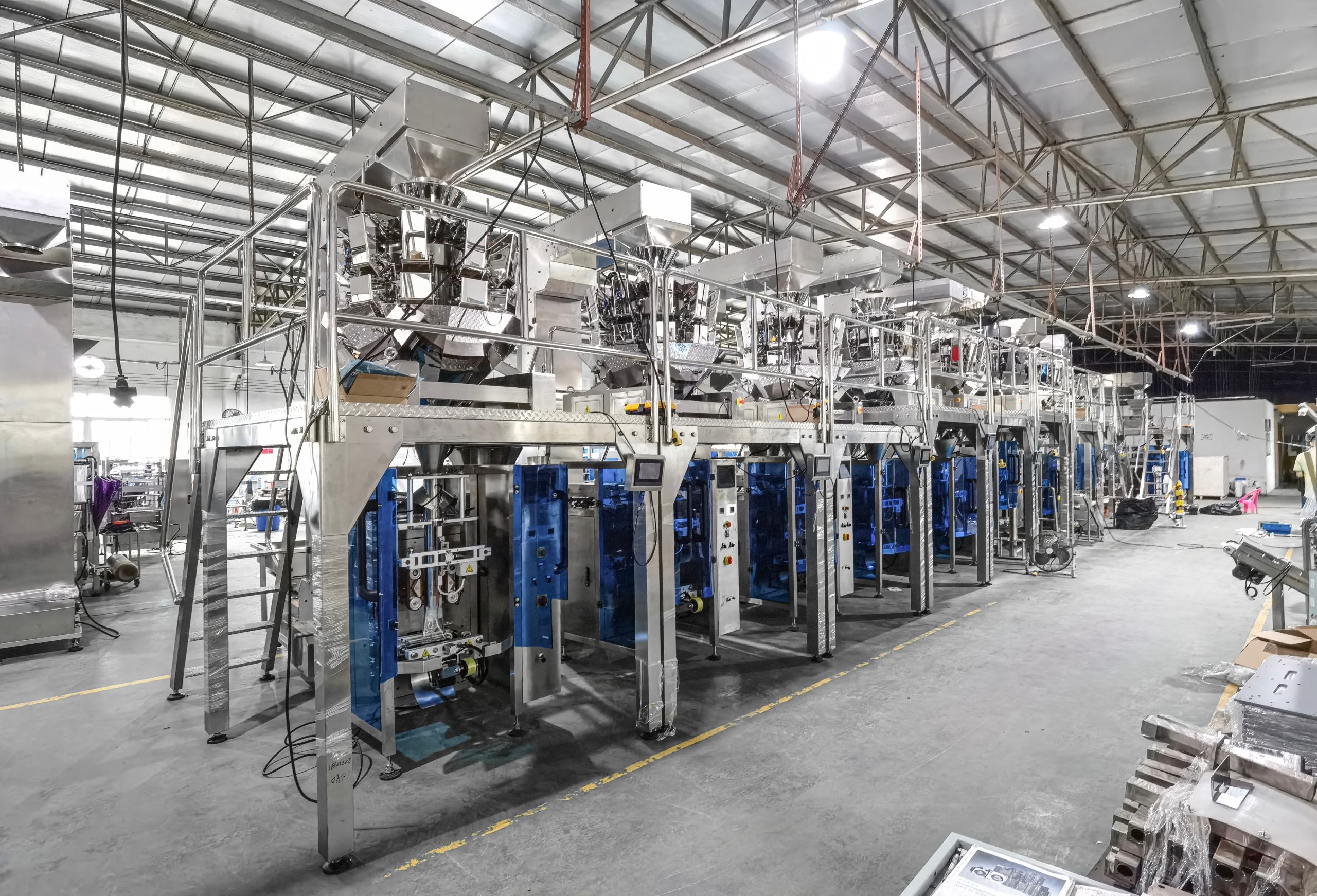 Packaging machine factory