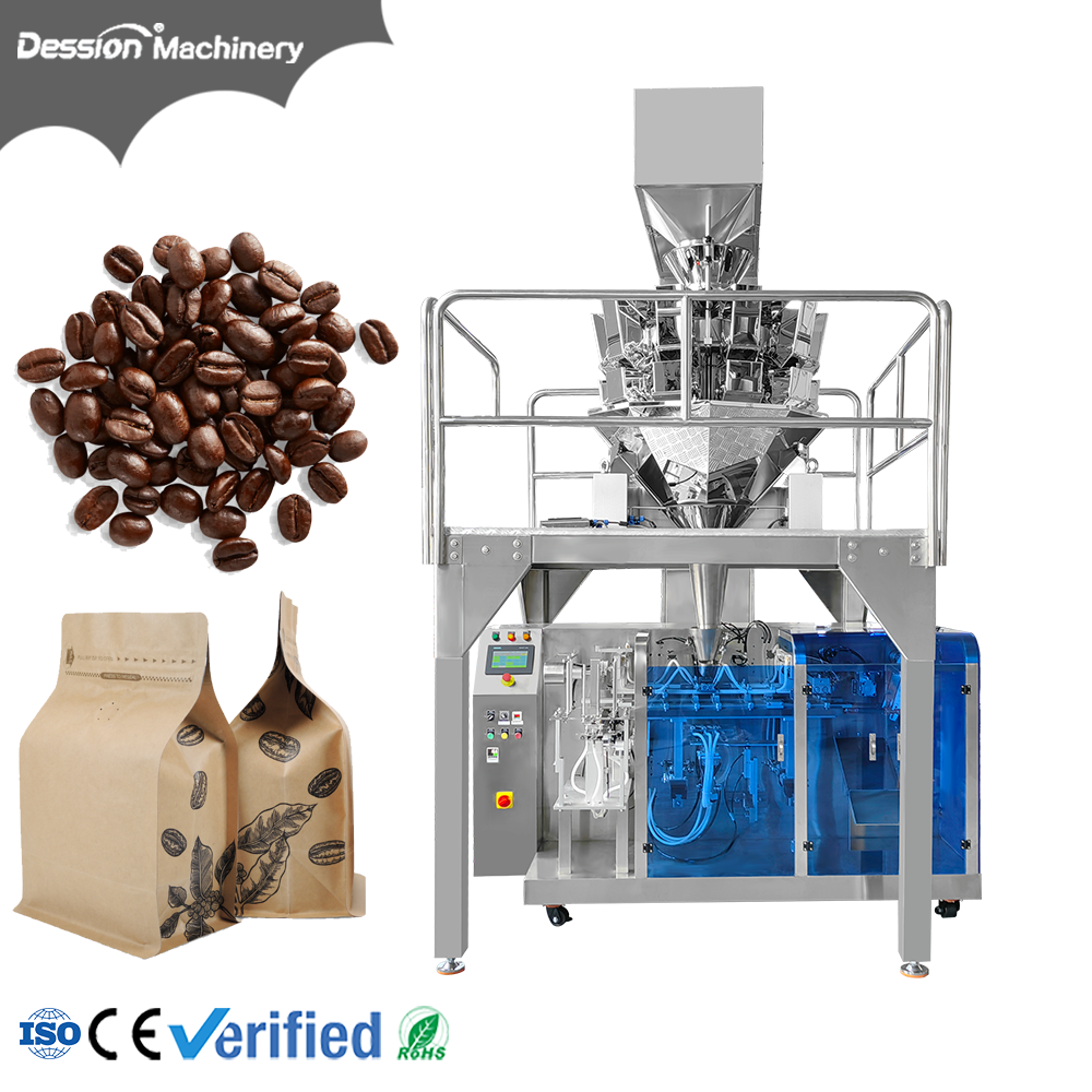 coffee bean bag packaging machine
