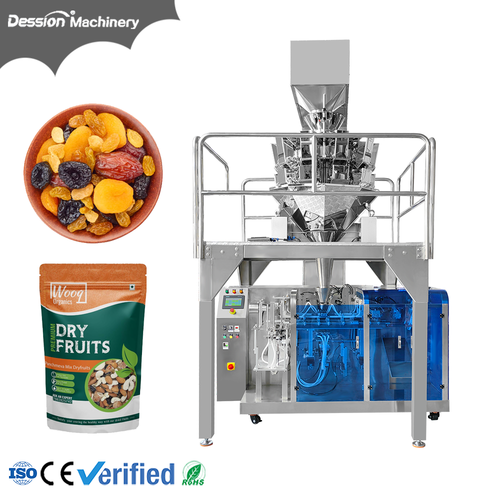 dried fruit bag packaging machine