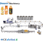 juice processing and filling line