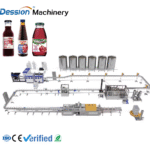 automatic processing and filling line