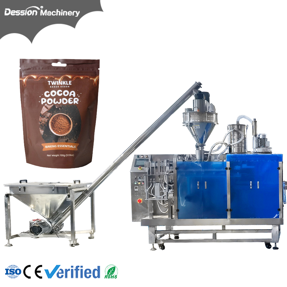 cocoa powder Doypack packaging machine