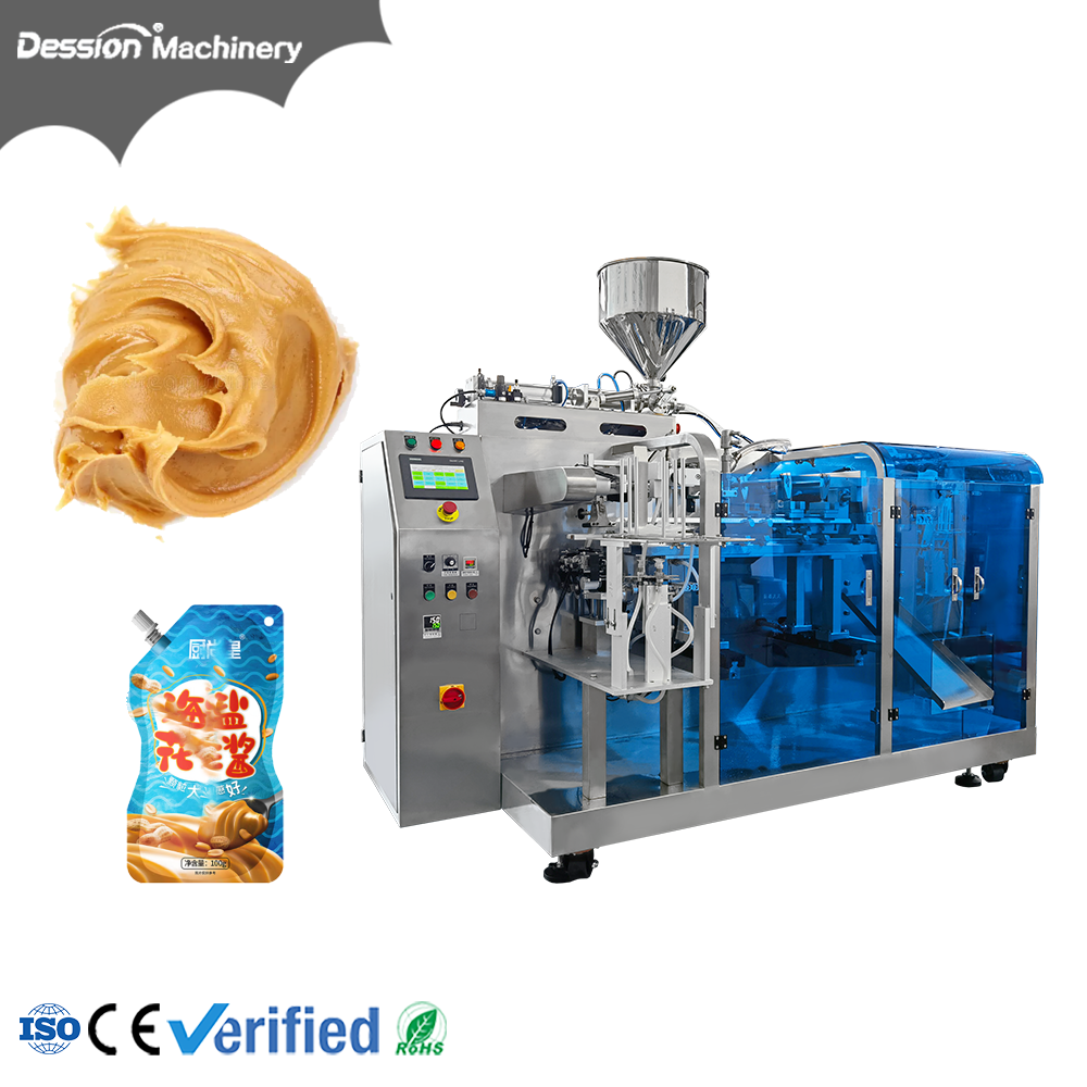  peanut butter spout bag packaging machine