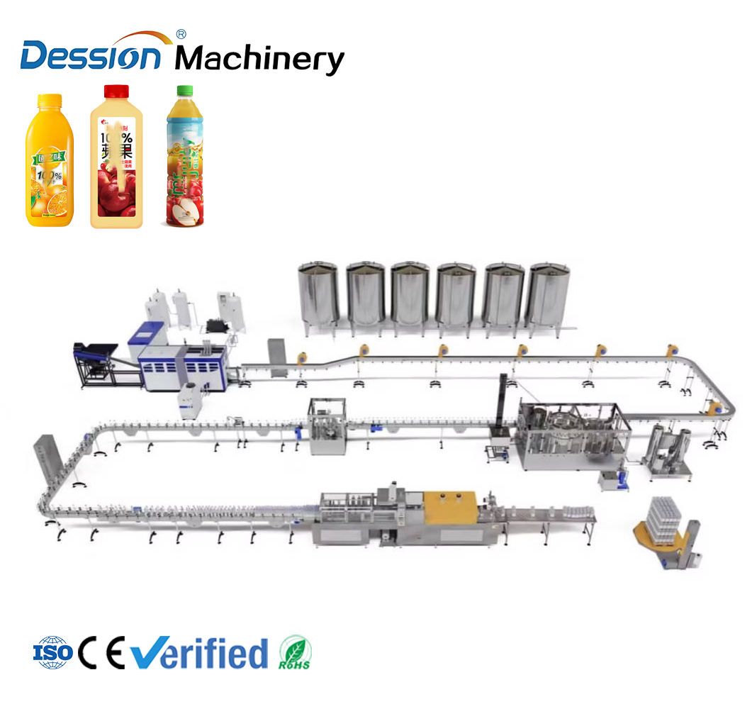 Orange (tangerine/Mandarin/grapefruit) Sacs Processing Filling Line