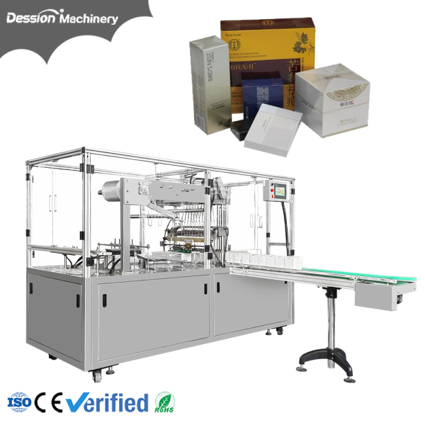 Data Cable Box Transparent Film 3D Packing Machine