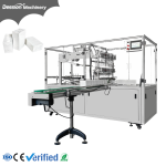 Perfume Packaging Box Transparent Film 3D Packing Machine