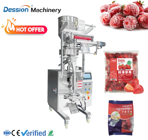 Automatic Small Bag Packaging Machine for Frozen Fruits
