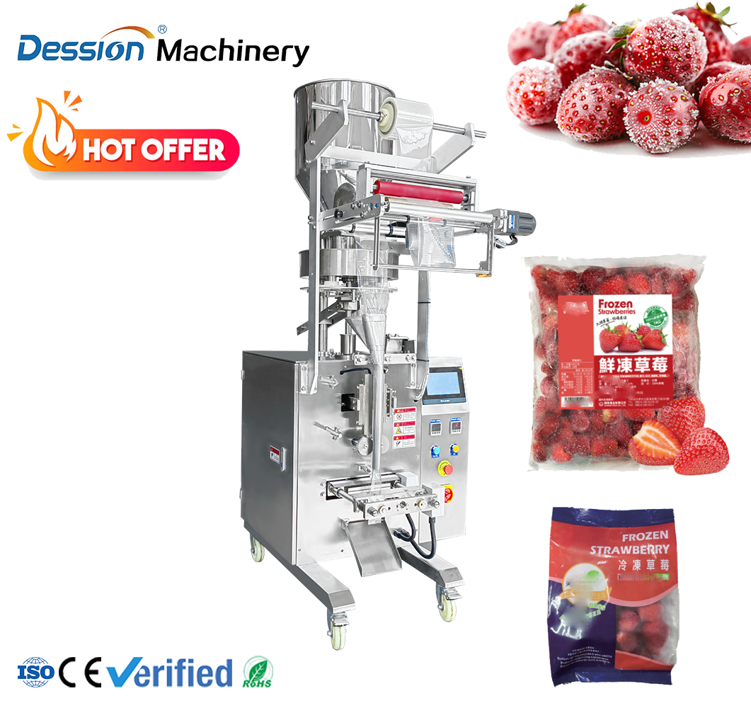 Automatic Small Bag Packaging Machine for Frozen Fruits