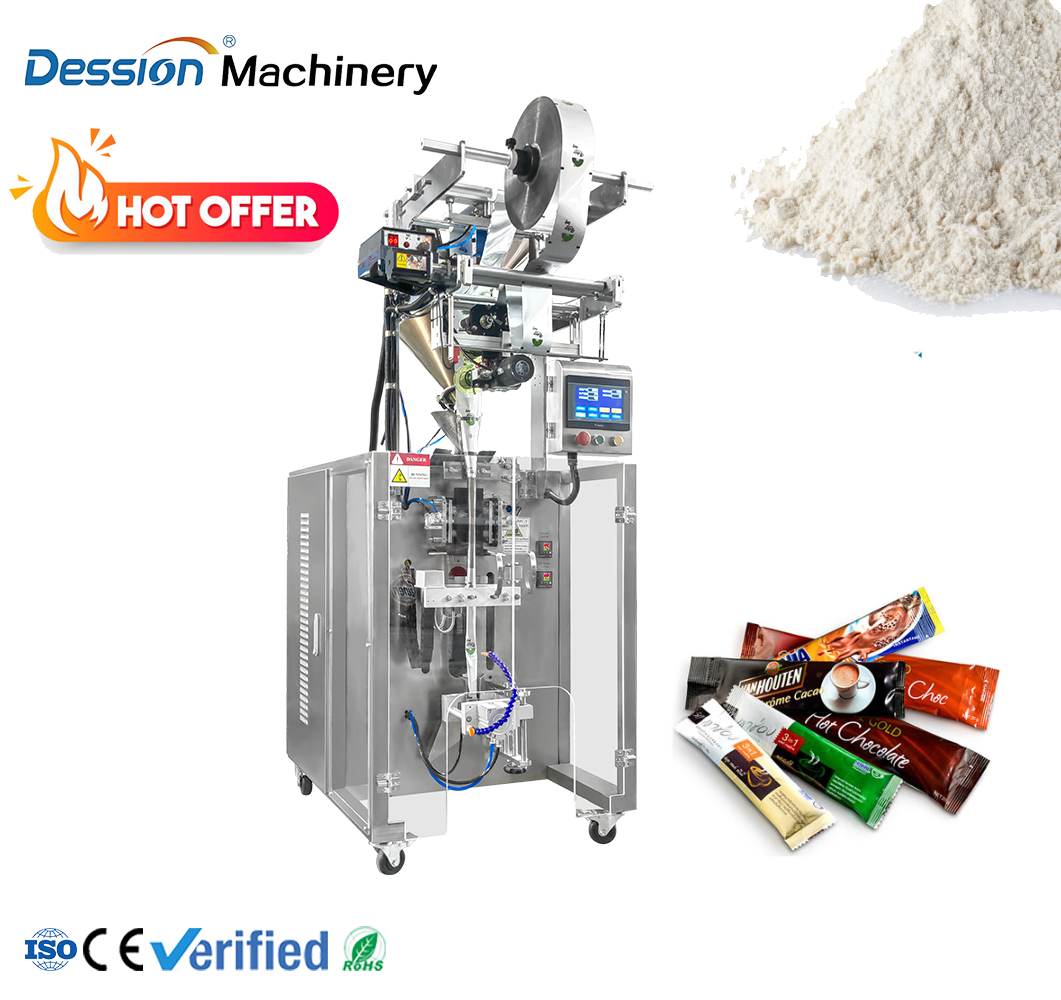 Automatic High-Precision Packing Machine Small Bag Coffee/Tea/Flour/Spice/Seasoning Powder Packing Machine