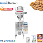Automatic packaging machine for bagged peanuts
