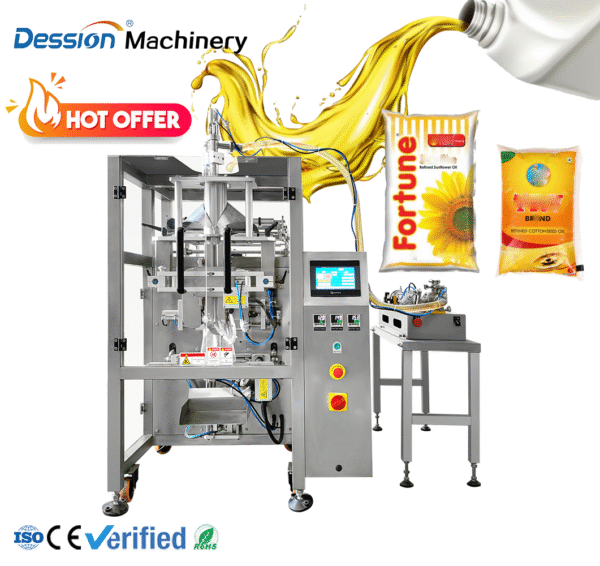 Oil Pouch Packing Machine 1 Liter