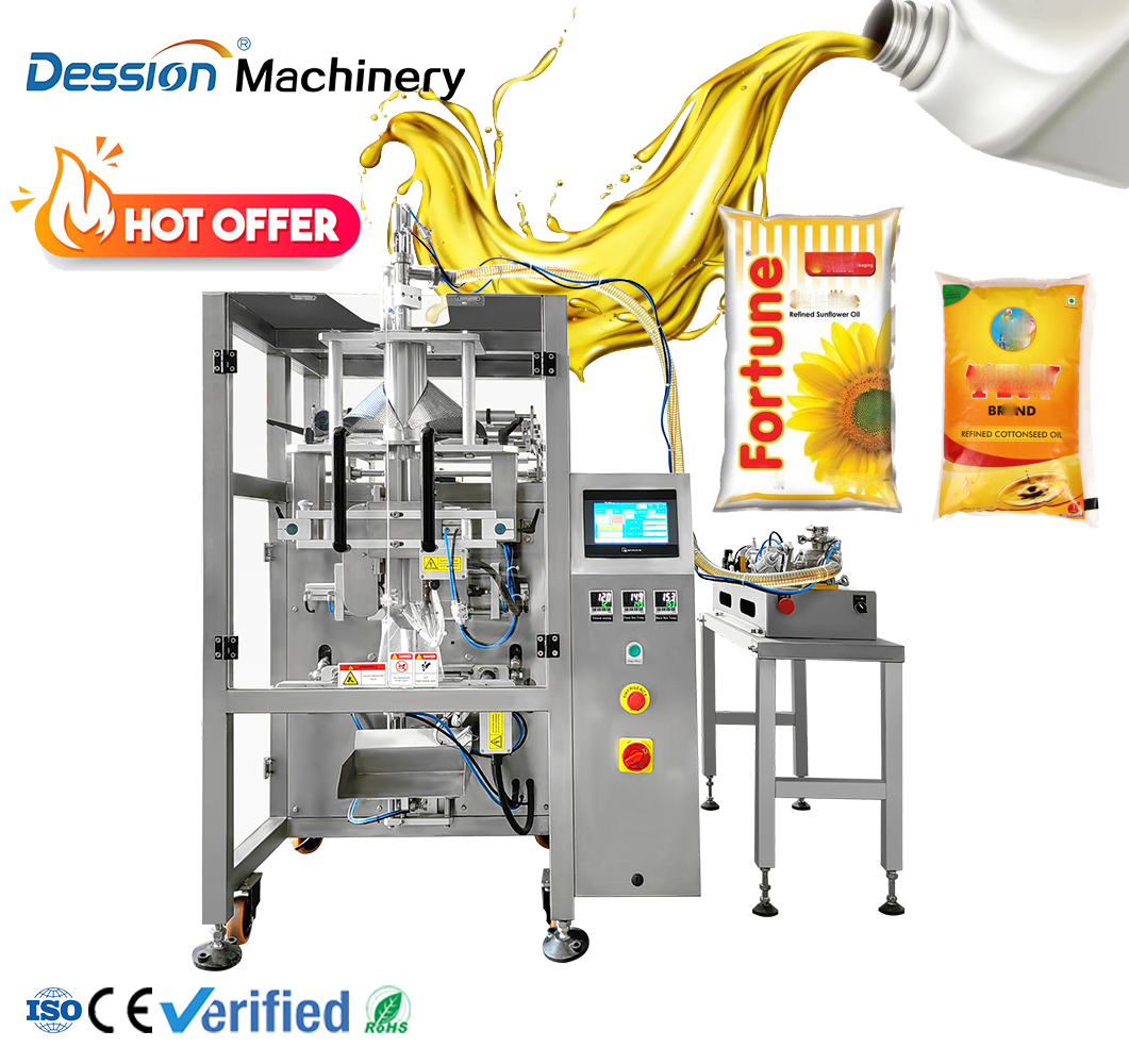 Oil Pouch Packing Machine 1 Liter