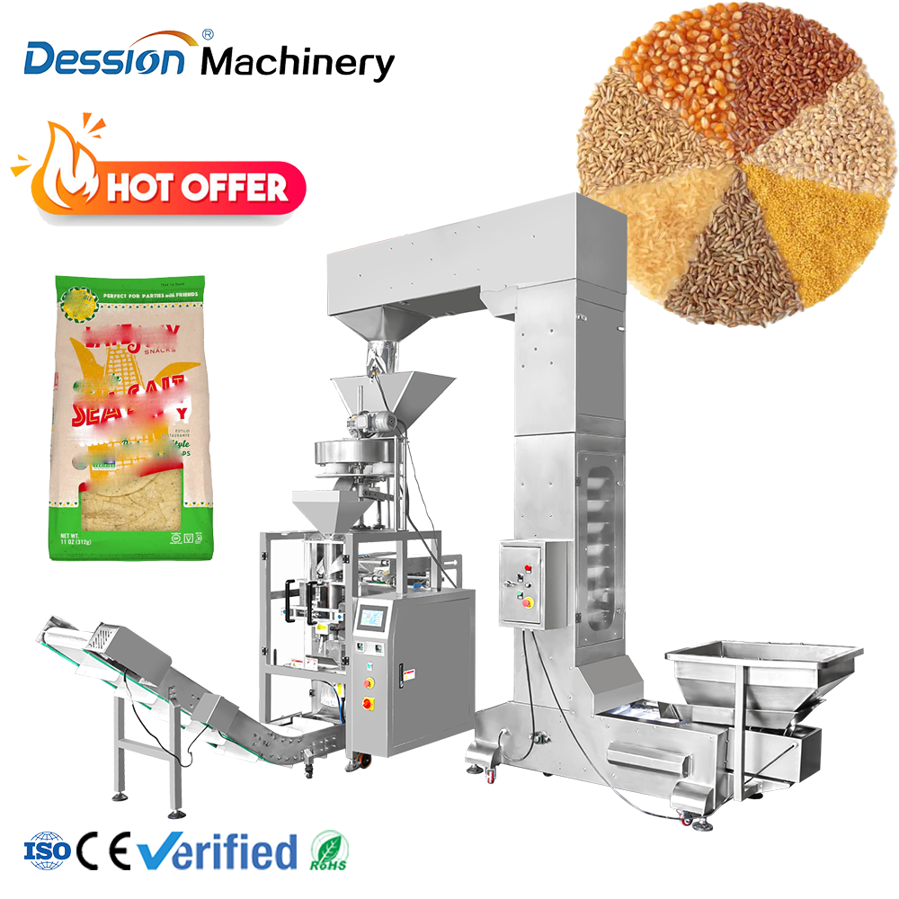 500g 1kg Automatic Grains Packing Machine with Date Printer