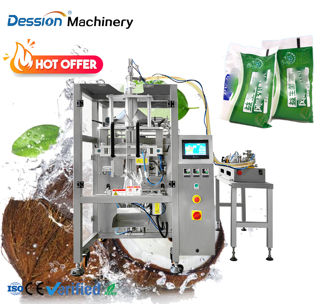 500g 1kg Drink Coconut Water Automatic Low Cost Pouch Liquid Packing Machine