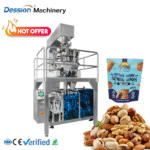 Automatic Stand up Pouch Ziplock Bag Pre-Made Pouch Packaging Machine