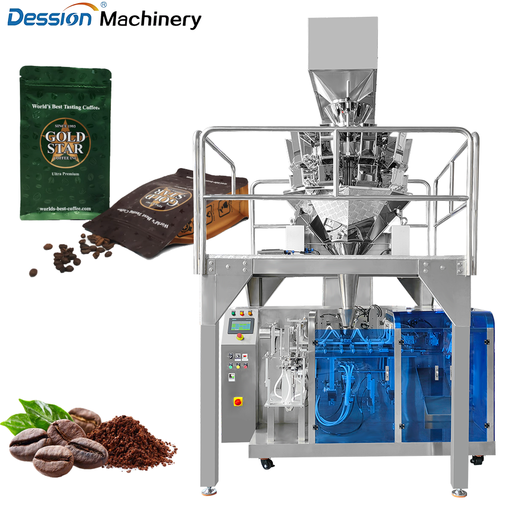 Automatic Coffee Beans, M Beans Doypack Bag Premade Bag Packaging Machine